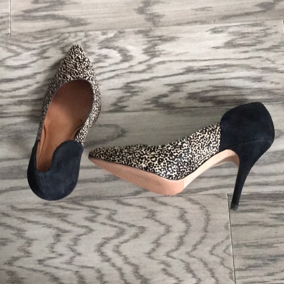 Madewell Maddie Speckle Heels size 8 - Picture 8 of 13